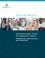 Organizational-Costs-Unhealthy-Habits-Report-Avidon-Health-cover